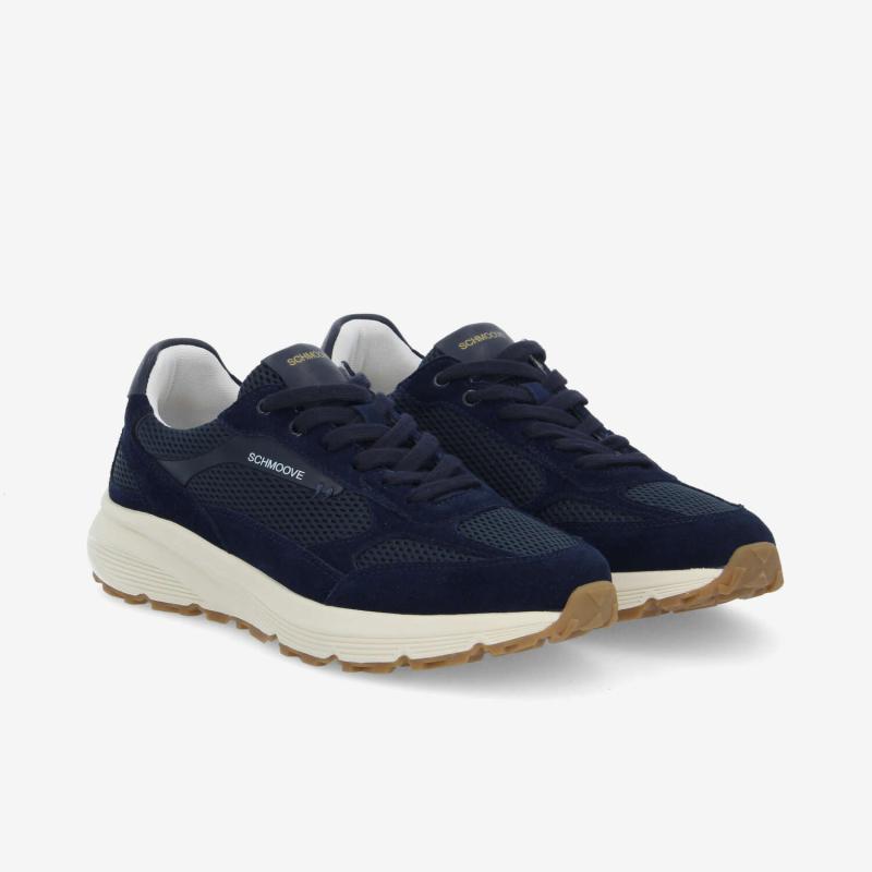 DUSK RUNNER M - MESH/SUEDE - BLEU MARINE